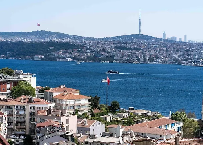 Elegant 2br Haven With Magnificent Bosphorus View Apartmán *